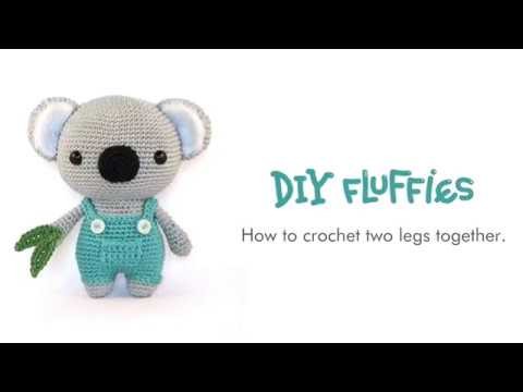 Crochet Legs together Amigurumi - English