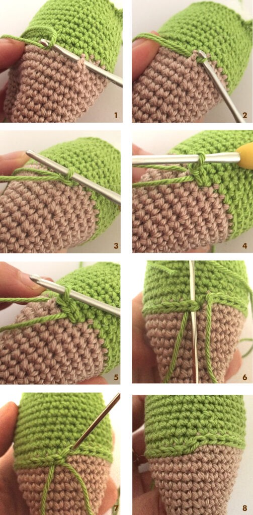 How to surface crochet tutorial