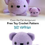Free cat crochet pattern