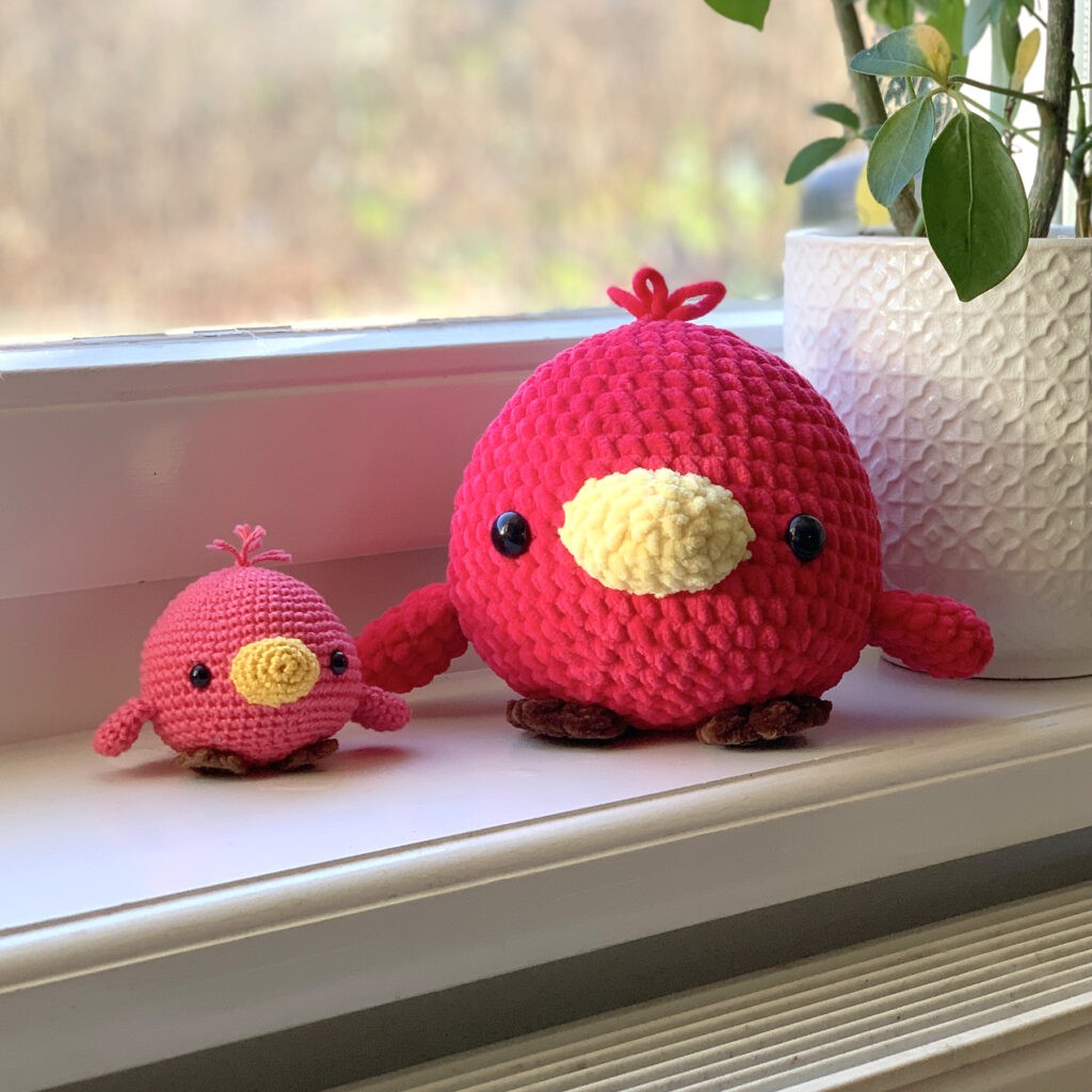 free bird amigurumi crochet pattern